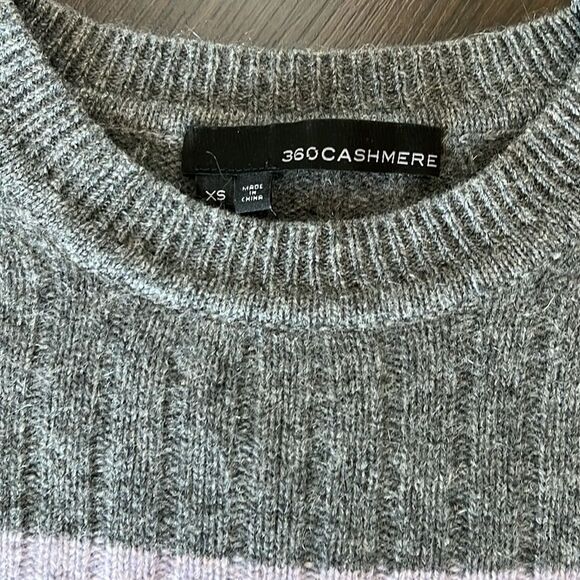 360Cashmere Striped Sweater, XS - Picture 7 of 8